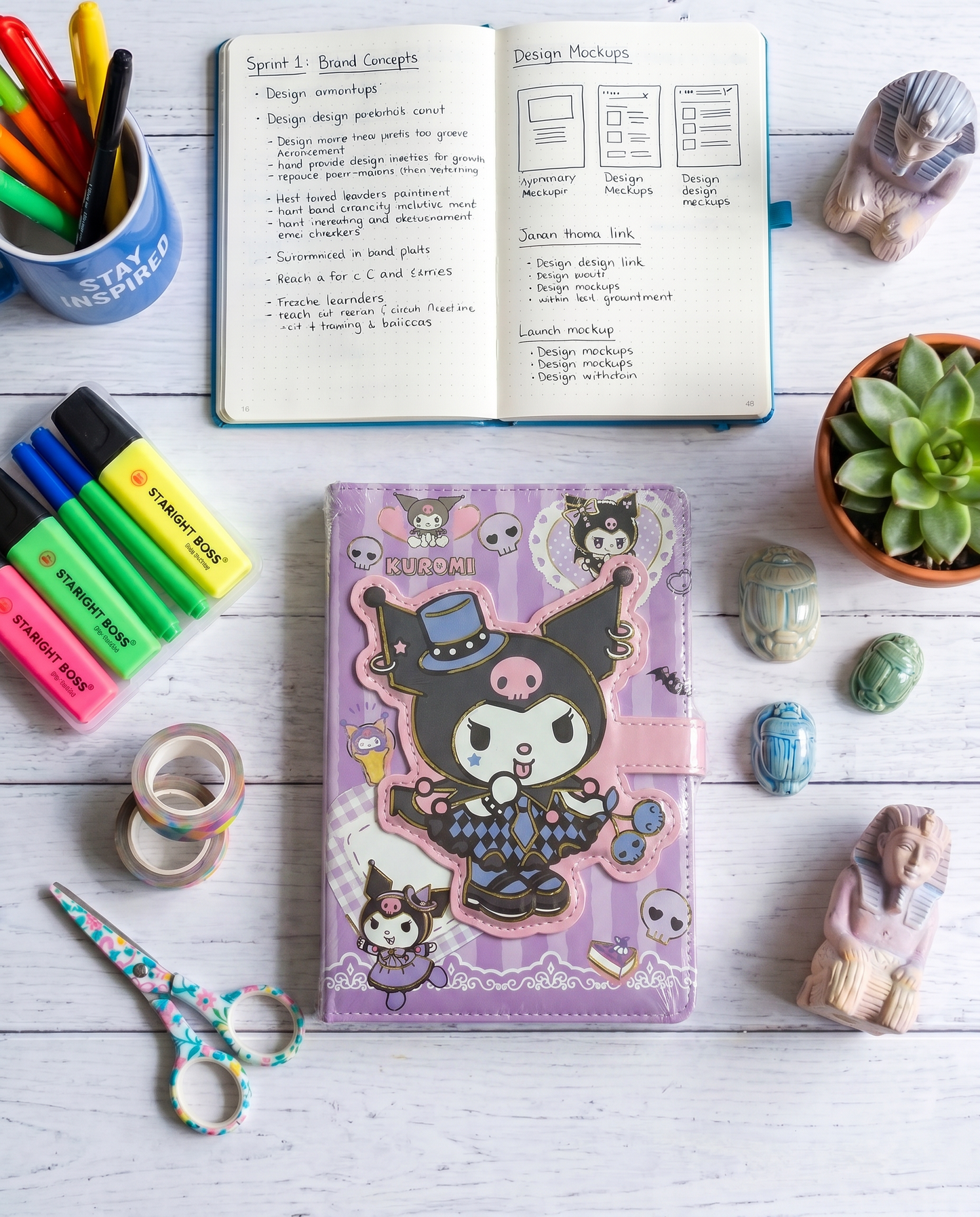 Gothic Kawaii NoteBook