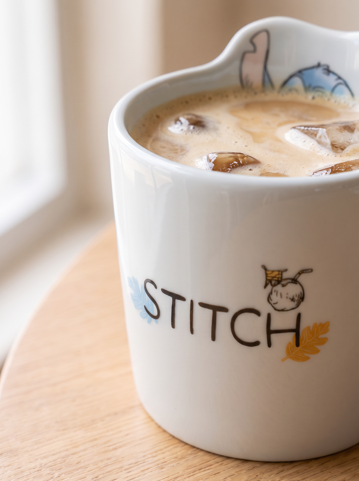 Peekaboo Stitch Ceramic Mug
