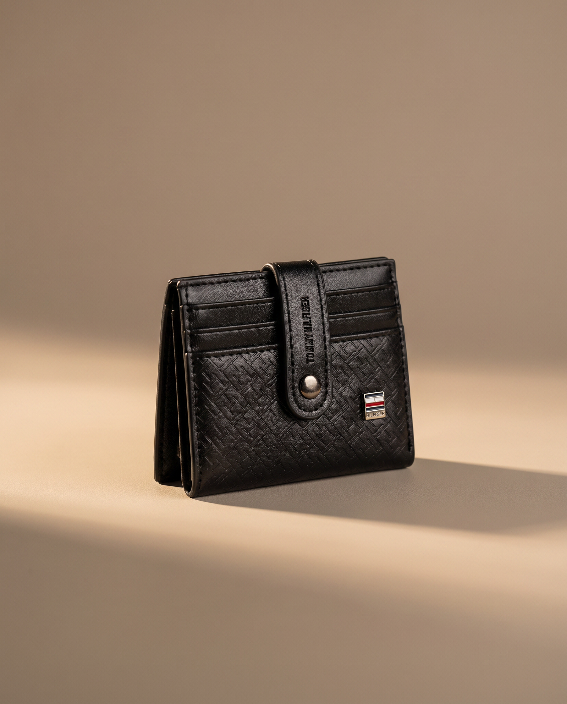 Tommy Style Leather Card Wallet