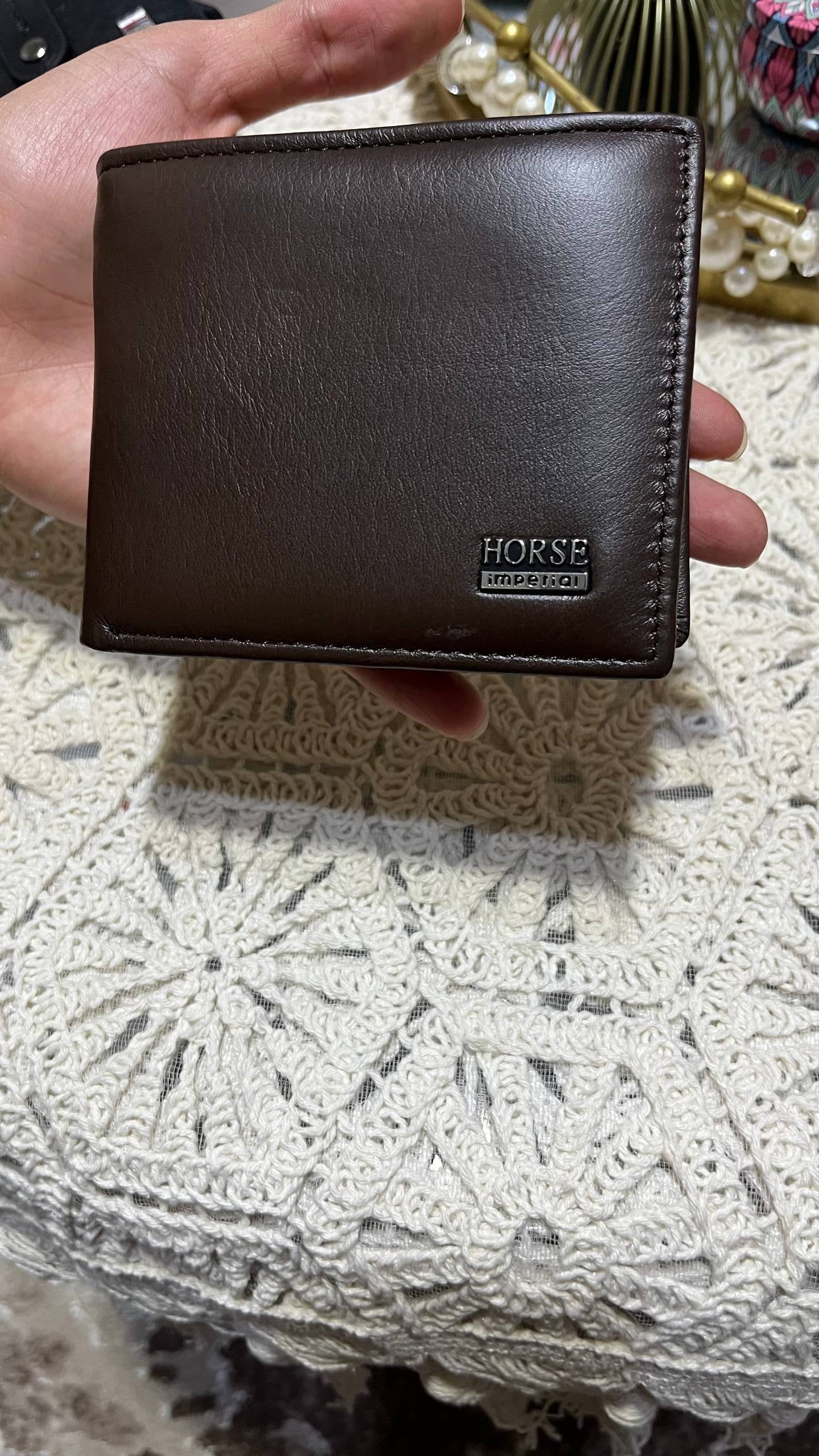 Horse Imperial Classic Leather Wallet