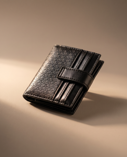 Tommy Style Leather Card Wallet