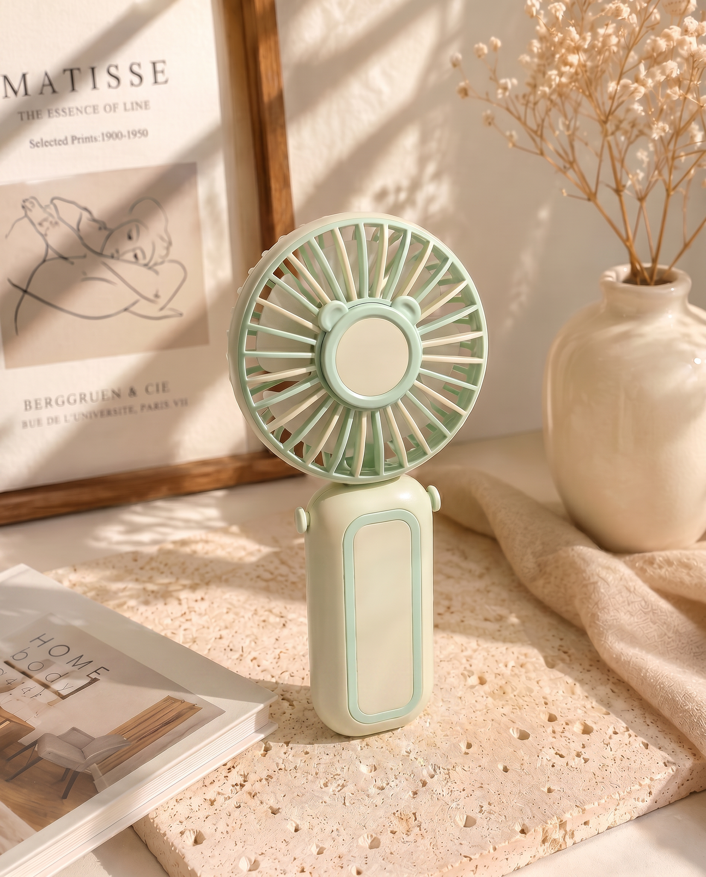 Pastel Pocket Fan