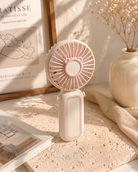 Pastel Pocket Fan