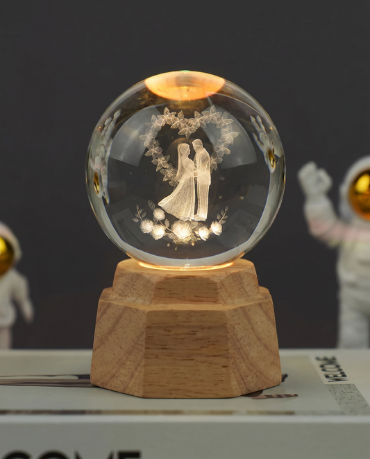 Forever Crystal Lamp