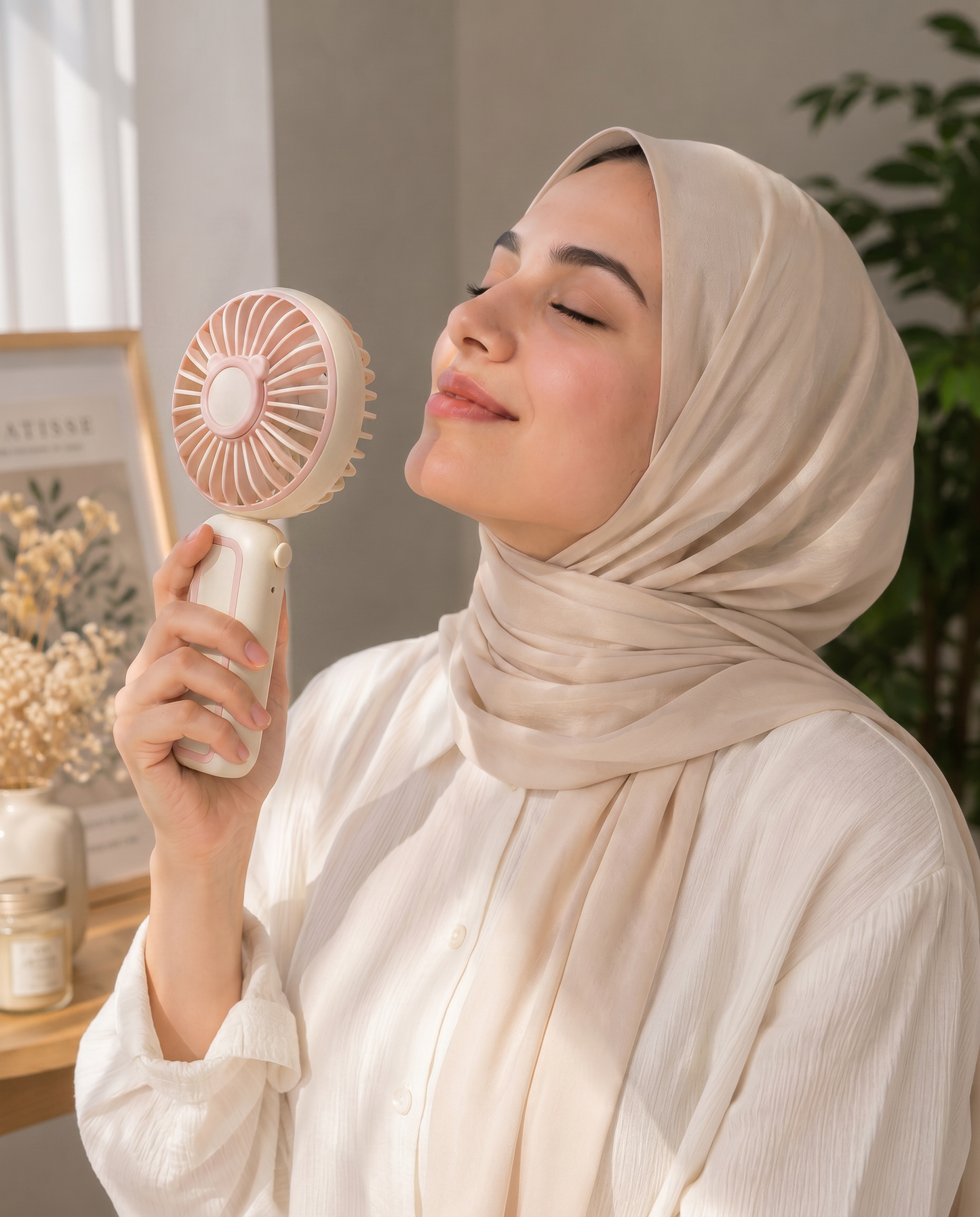 Pastel Pocket Fan