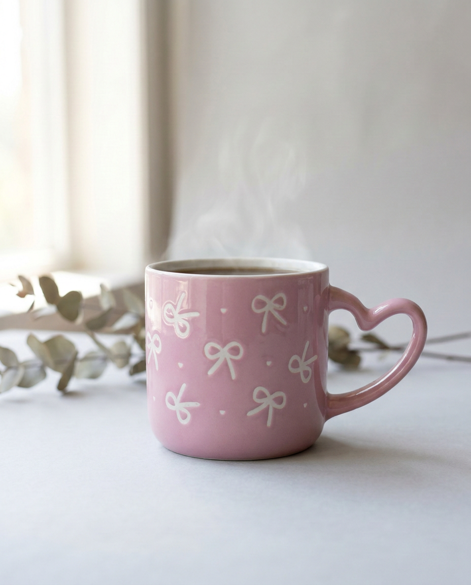 Cherry & Blossom Mug 🎀