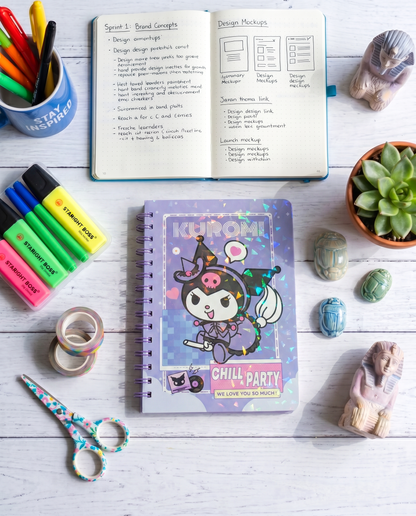 Kuromi Chill Notebook