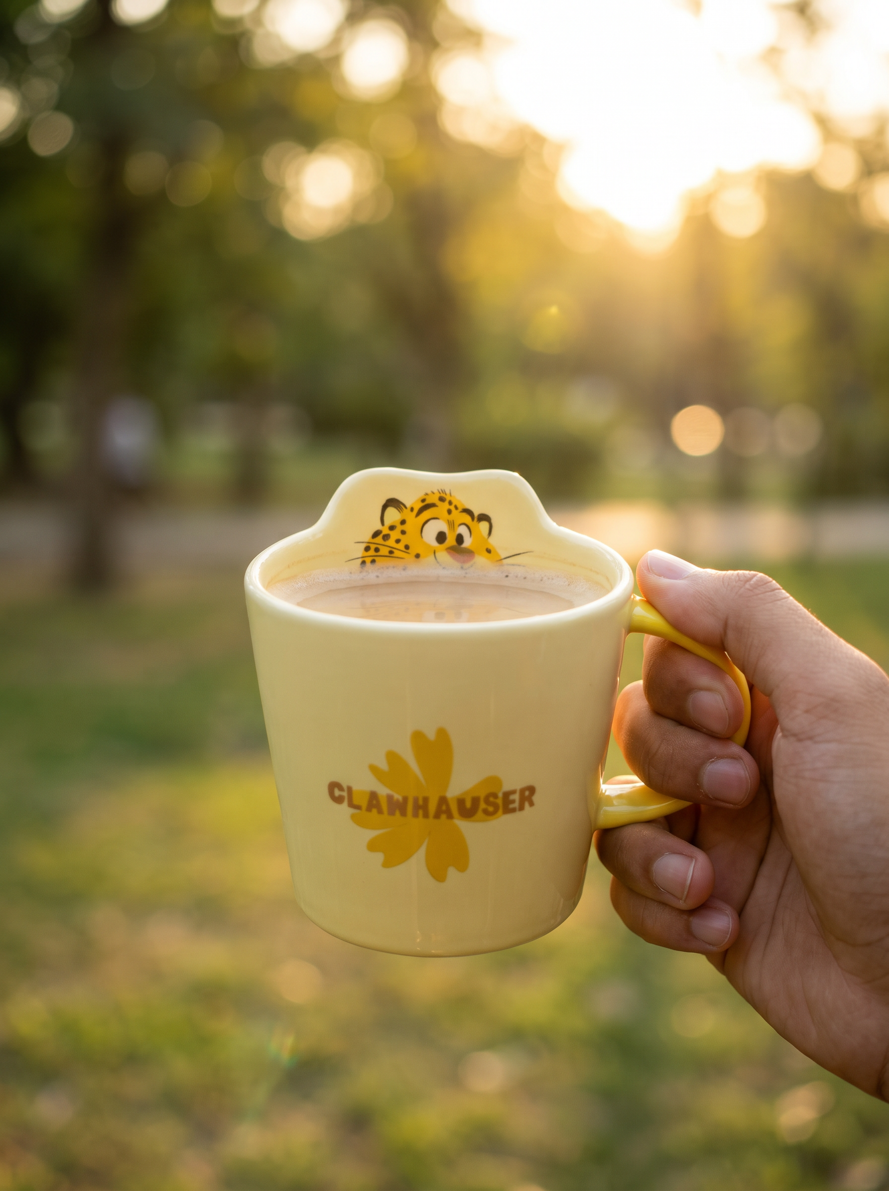 Peekaboo ClawHauser Ceramic Mug