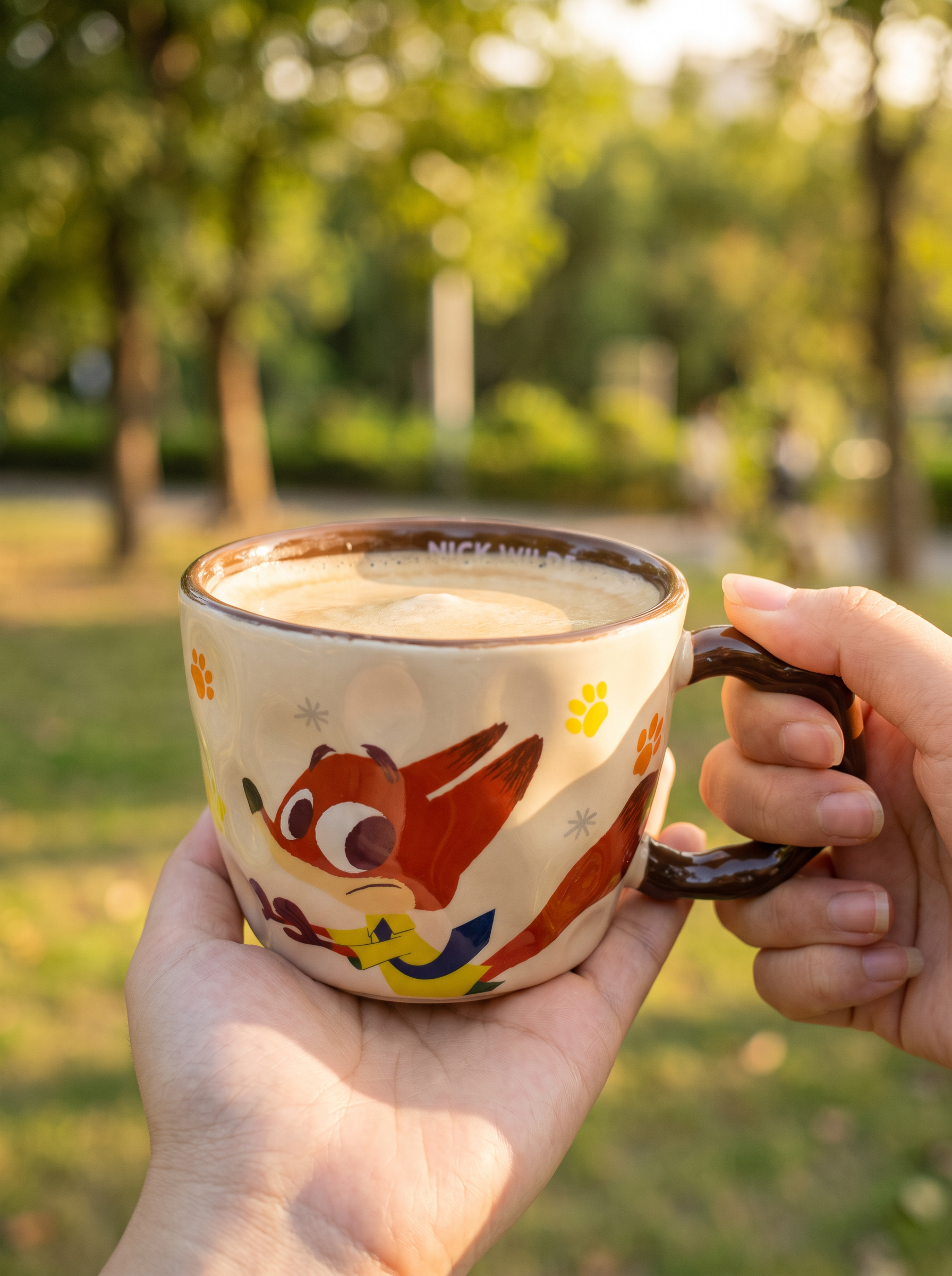 Curious Nick Wild Ceramic Mug