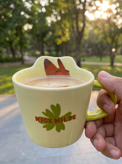Peekaboo Nick Wild Ceramic Mug
