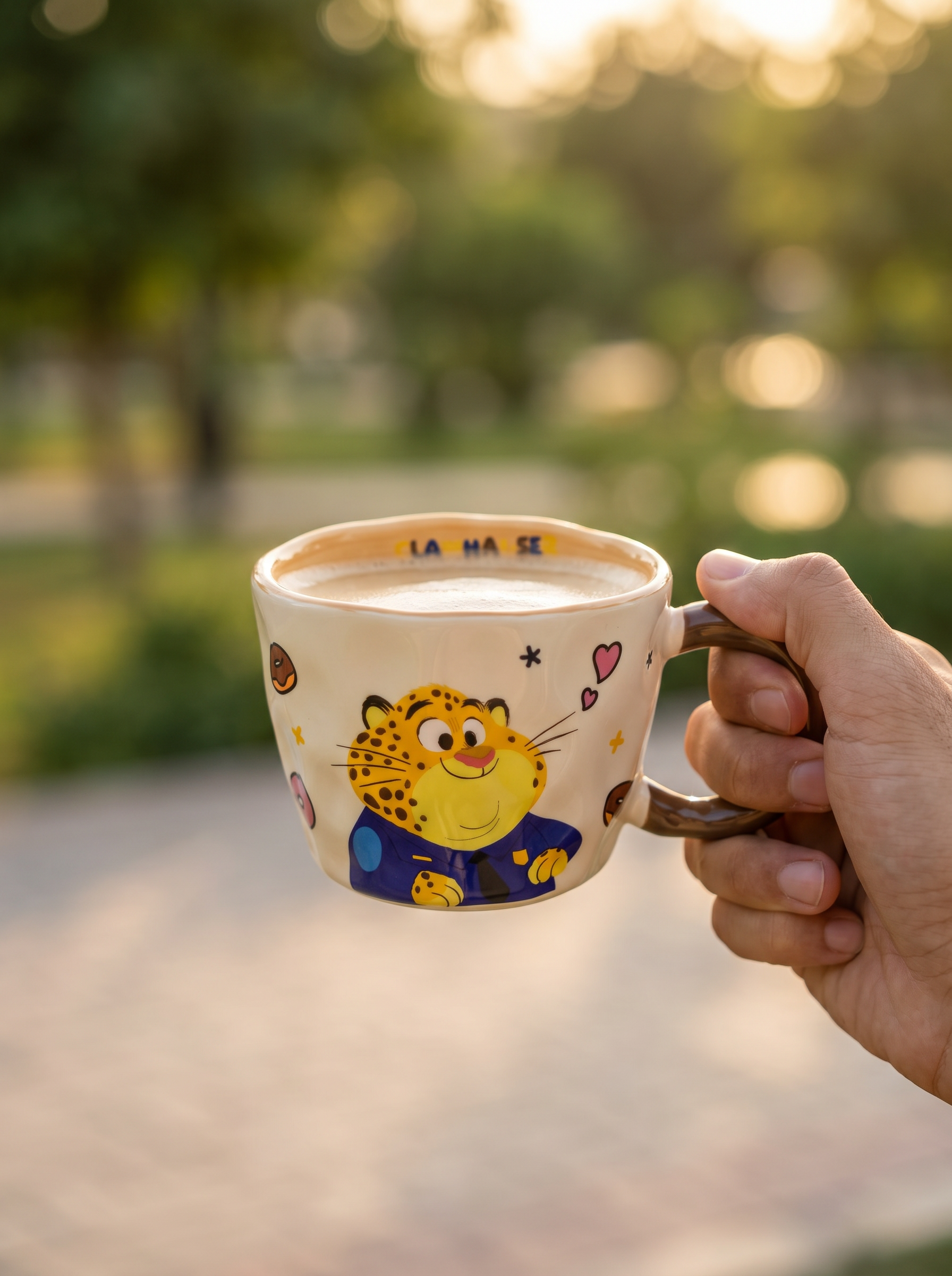 Cheerful Clawhauser Ceramic Mug