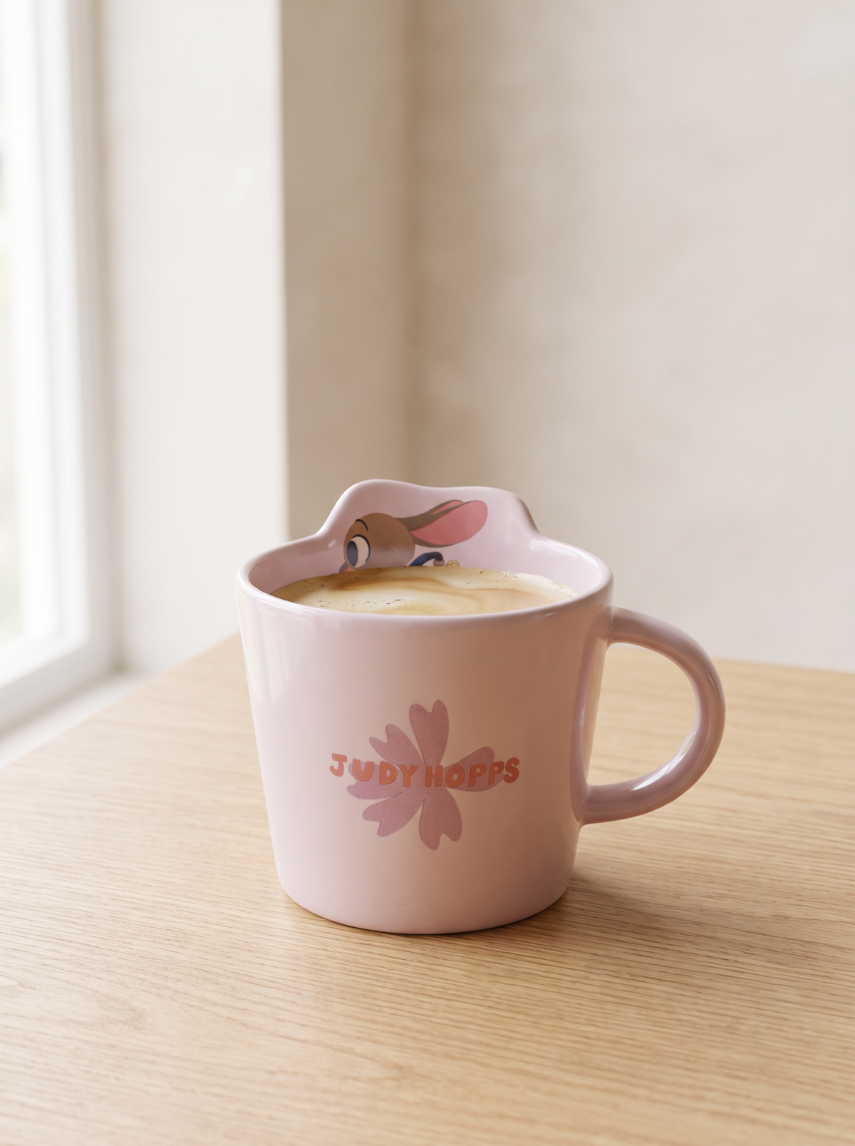 Peekaboo Judy Hopes Ceramic Mug