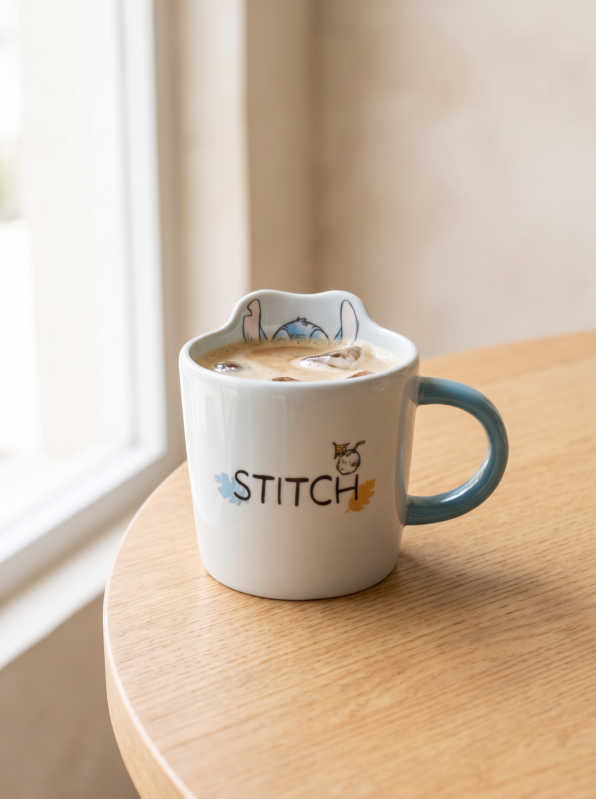 Peekaboo Stitch Ceramic Mug