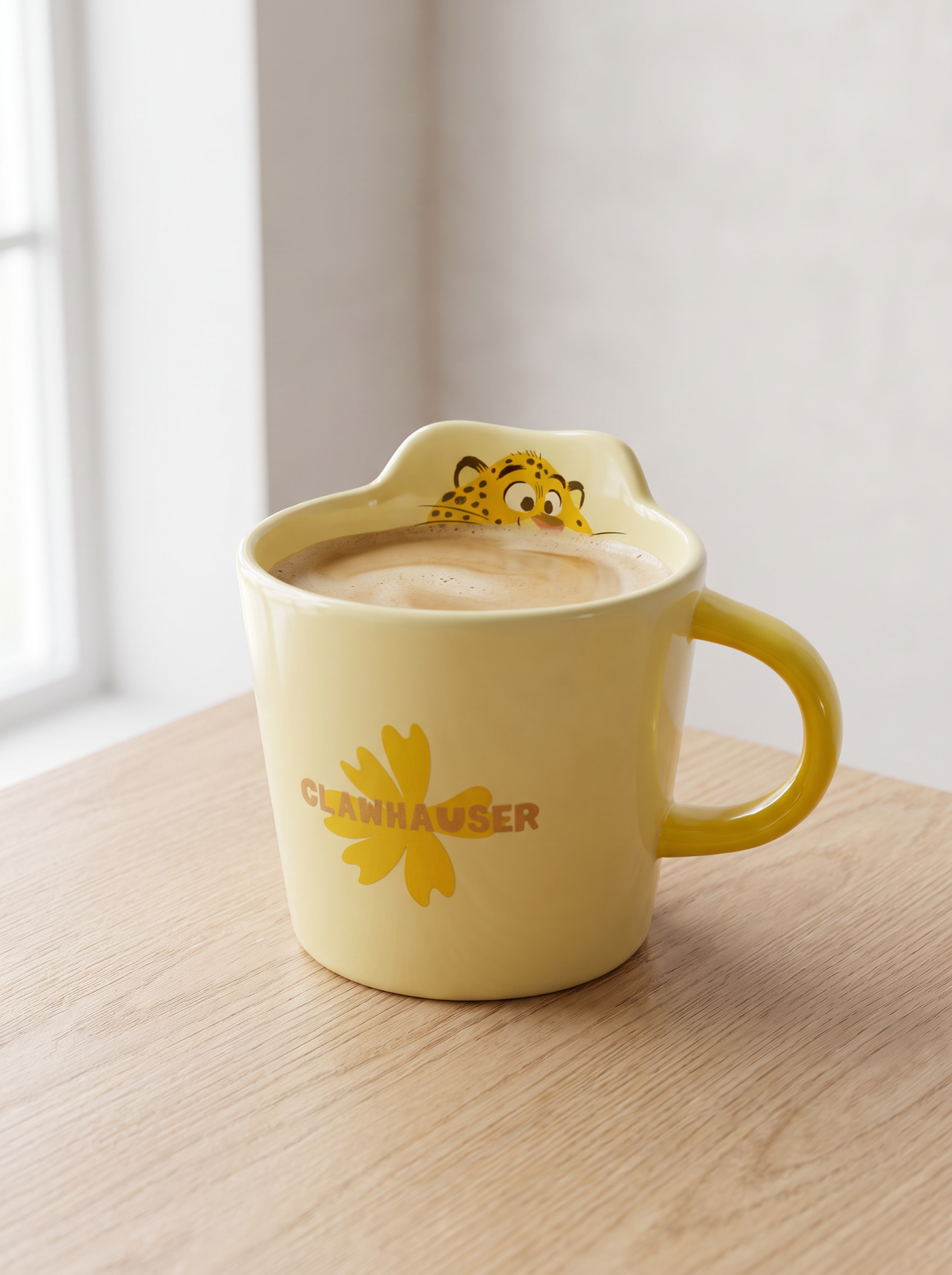 Peekaboo ClawHauser Ceramic Mug
