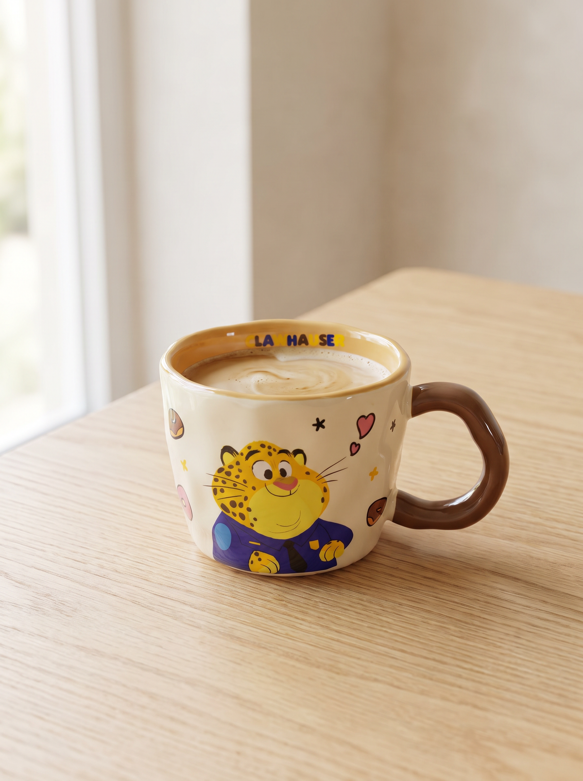 Cheerful Clawhauser Ceramic Mug