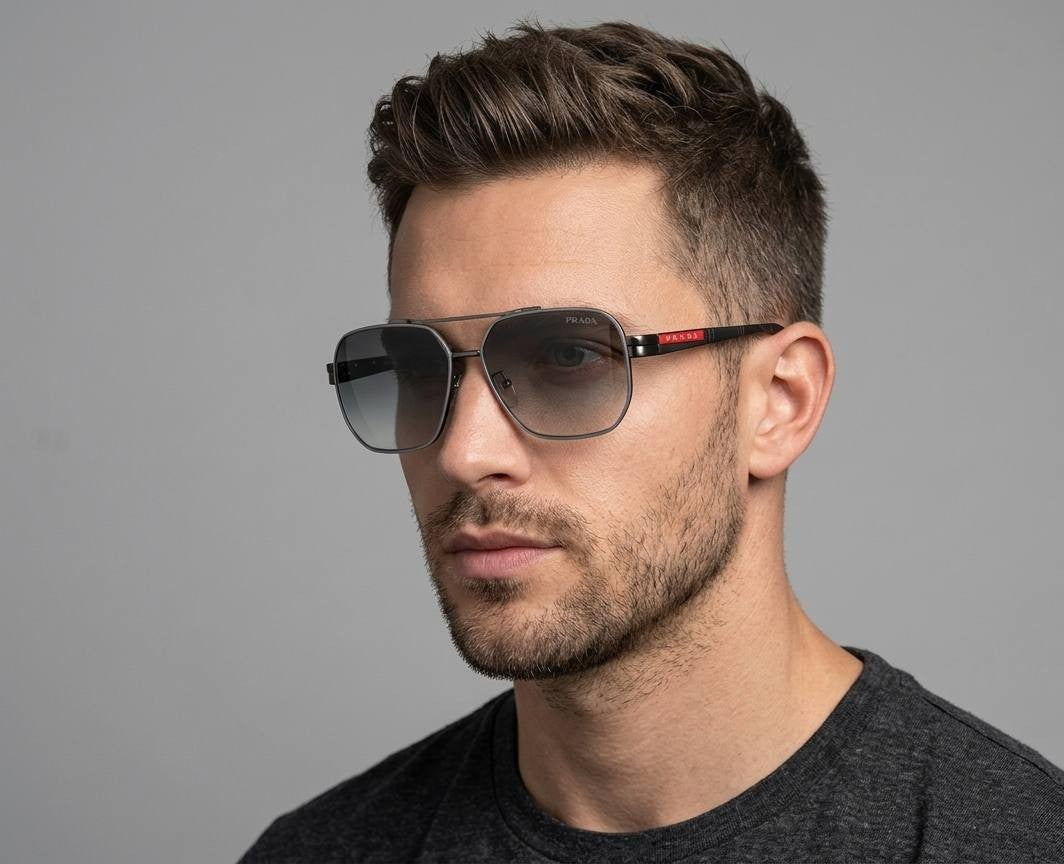 Classic Metal Square Sunglasses